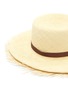 Detail View - Click To Enlarge - SENSI STUDIO - 'Hippie' frayed edge toquilla straw hat