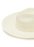 Detail View - Click To Enlarge - SENSI STUDIO - Lace-up toquilla straw hat