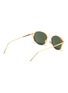 Figure View - Click To Enlarge - LINDA FARROW - Spolier metal oval sunglasses