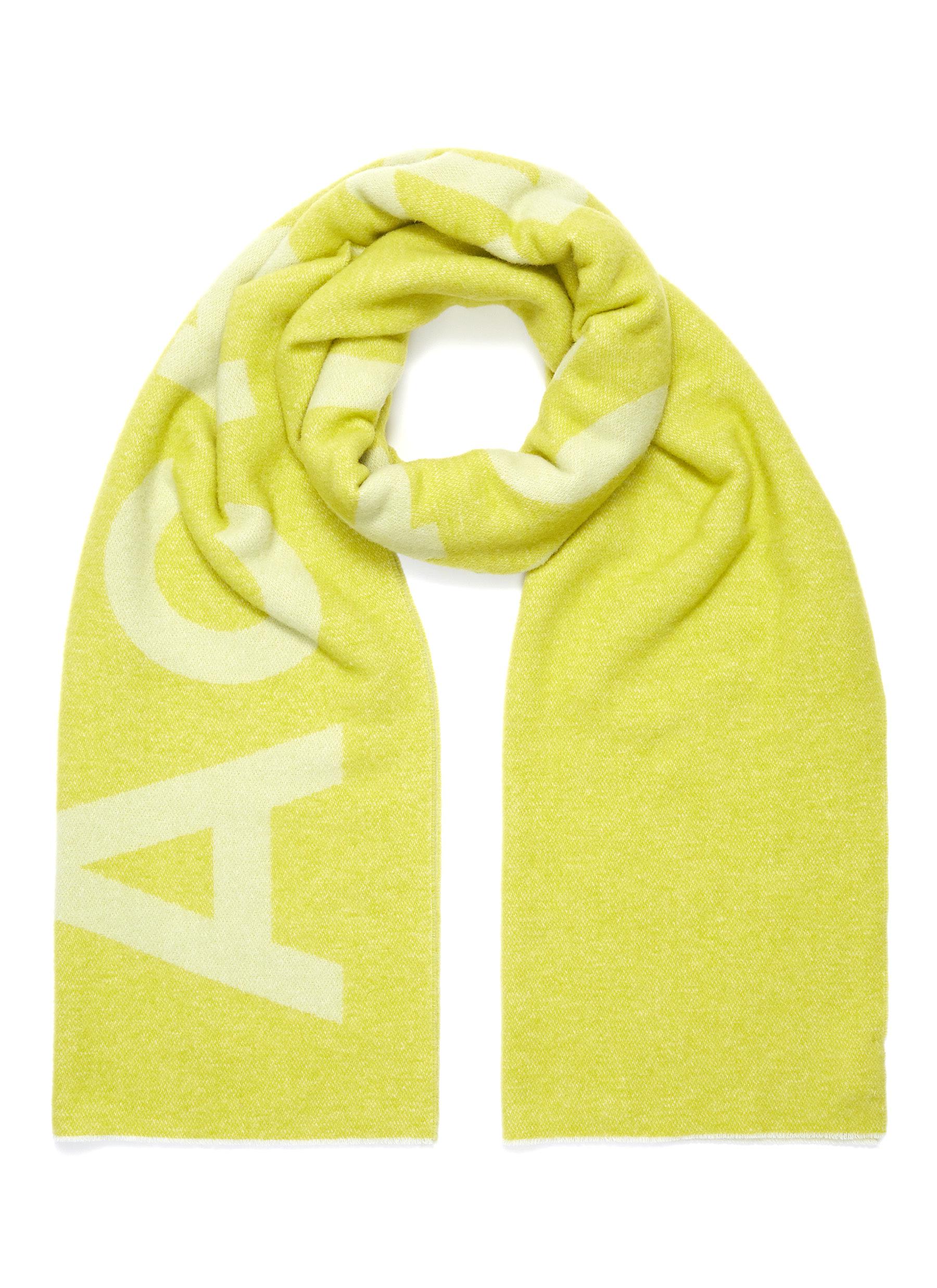 acne jacquard scarf