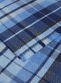 Detail View - Click To Enlarge - ACNE STUDIOS - Logo check plaid wool scarf
