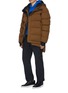 Figure View - Click To Enlarge - TEMPLA - Hooded SympaTex® puffer jacket