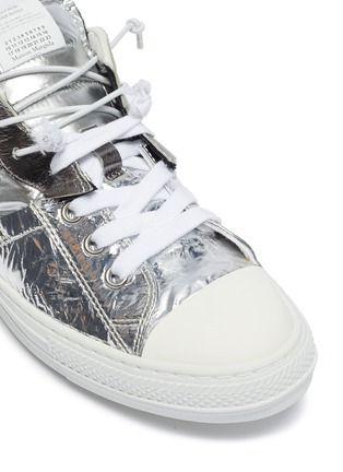 Detail View - Click To Enlarge - MAISON MARGIELA - 'Evolution' patchwork sneakers