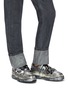 Figure View - Click To Enlarge - MAISON MARGIELA - 'Fusion' chunky outsole distressed patchwork sneakers