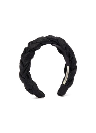 Figure View - Click To Enlarge - JENNIFER BEHR - 'Lorelei' braided velvet headband
