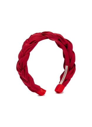 Figure View - Click To Enlarge - JENNIFER BEHR - 'Lorelei' braided faille headband