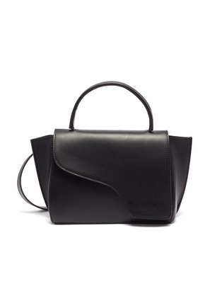 Main View - Click To Enlarge - ATP ATELIER - 'Arezzo' medium leather shoulder bag