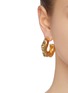 Figure View - Click To Enlarge - JOANNA LAURA CONSTANTINE - 'Feminine Waves' hoop earrings