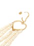 Detail View - Click To Enlarge - JOANNA LAURA CONSTANTINE - 'Feminine Waves' pearl fringe heart drop earrings