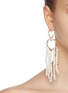Figure View - Click To Enlarge - JOANNA LAURA CONSTANTINE - 'Feminine Waves' pearl fringe heart drop earrings