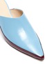 Detail View - Click To Enlarge - WANDLER - 'Bente Kitten' colourblock leather mules