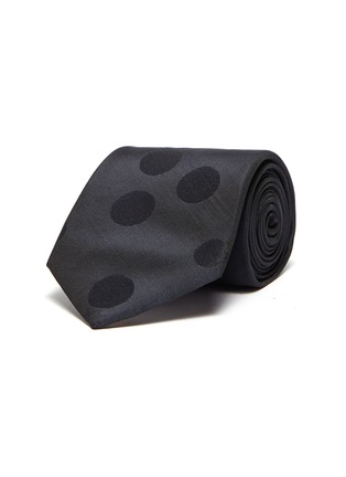 Main View - Click To Enlarge - PAUL SMITH - Dot jacquard silk twill tie
