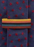 Detail View - Click To Enlarge - PAUL SMITH - Heart embroidered silk tie