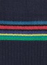 Detail View - Click To Enlarge - PAUL SMITH - 'Sports Stripe' ribbed socks