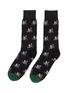 Main View - Click To Enlarge - PAUL SMITH - 'Cycling Rabbits' intarsia socks