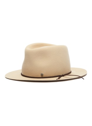 Main View - Click To Enlarge - MAISON MICHEL - 'Andre' rabbit furfelt fedora hat