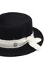 Detail View - Click To Enlarge - MAISON MICHEL - 'Ed' faux pearl embellished rabbit furfelt trilby hat
