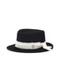 Main View - Click To Enlarge - MAISON MICHEL - 'Ed' faux pearl embellished rabbit furfelt trilby hat