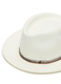 Detail View - Click To Enlarge - MAISON MICHEL - 'André' straw fedora hat