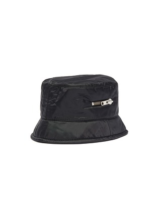 Figure View - Click To Enlarge - MAISON MICHEL - 'Axel' zip bucket hat
