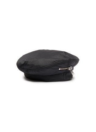 Figure View - Click To Enlarge - MAISON MICHEL - 'Nolan' side zip beret