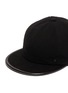 Detail View - Click To Enlarge - MAISON MICHEL - 'Hailey' cashmere blend baseball cap