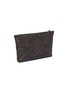 Detail View - Click To Enlarge - ALEXANDER MCQUEEN - Skull lace print pouch