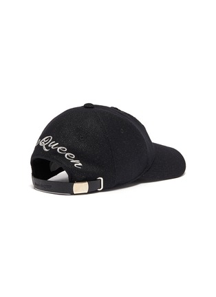 Figure View - Click To Enlarge - ALEXANDER MCQUEEN - Embroidered beetle baseball cap