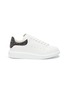 Main View - Click To Enlarge - ALEXANDER MCQUEEN - 'Oversized Sneaker' in leather with flame stud collar