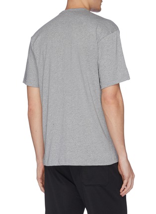 Back View - Click To Enlarge - ACNE STUDIOS - 'Nash Face' patch T-shirt