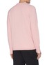 Back View - Click To Enlarge - ACNE STUDIOS - Face patch wool cardigan
