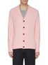 Main View - Click To Enlarge - ACNE STUDIOS - Face patch wool cardigan