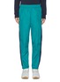 Main View - Click To Enlarge - ACNE STUDIOS - Face patch stripe outseam track pants