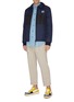 Figure View - Click To Enlarge - ACNE STUDIOS - Animal face patch colourblock jacket
