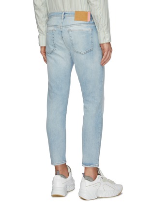 Back View - Click To Enlarge - ACNE STUDIOS - 'River' cropped slim fit jeans