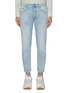 Main View - Click To Enlarge - ACNE STUDIOS - 'River' cropped slim fit jeans