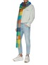 Figure View - Click To Enlarge - ACNE STUDIOS - 'River' cropped slim fit jeans