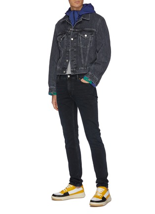 Figure View - Click To Enlarge - ACNE STUDIOS - 'North' washed skinny fit jeans