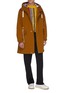 Figure View - Click To Enlarge - ACNE STUDIOS - Logo print hood padded parka