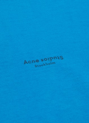  - ACNE STUDIOS - Logo print oversized T-shirt