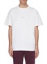 Main View - Click To Enlarge - ACNE STUDIOS - Logo print oversized T-shirt
