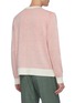 Back View - Click To Enlarge - ACNE STUDIOS - 'Kassio' contrast rib knit sweater