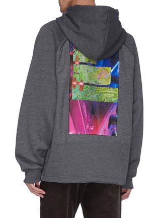 Back View - Click To Enlarge - ACNE STUDIOS - 'Fenton Video' graphic print hoodie