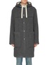 Main View - Click To Enlarge - ACNE STUDIOS - Hooded melton coat