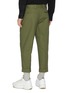 Back View - Click To Enlarge - ACNE STUDIOS - Pleated cropped chinos