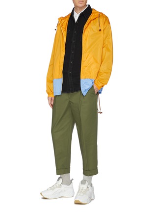 Figure View - Click To Enlarge - ACNE STUDIOS - Pleated cropped chinos