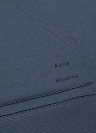  - ACNE STUDIOS - 'Fellis' logo print hoodie