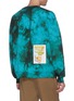 Back View - Click To Enlarge - ACNE STUDIOS - Graphic appliqué water tie-dye effect sweatshirt