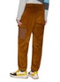 Back View - Click To Enlarge - ACNE STUDIOS - 'Payden' contrast side pocket drawcord cuff corduroy pants