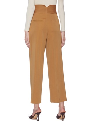Back View - Click To Enlarge - EQUIL - Belted wide leg pants